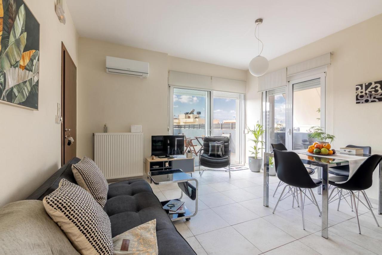 Bright & Modern Apt With View Heraklion (Crete) Exterior foto
